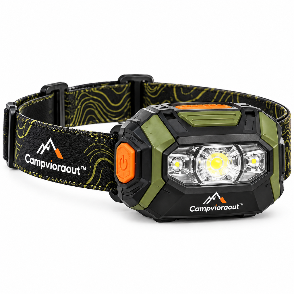 Campvioraout™ Rechargeable Camping Headlamp