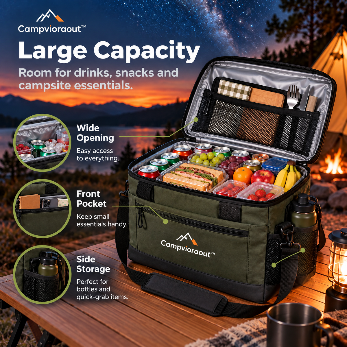 Campvioraout™ Outdoor Cooler Bag