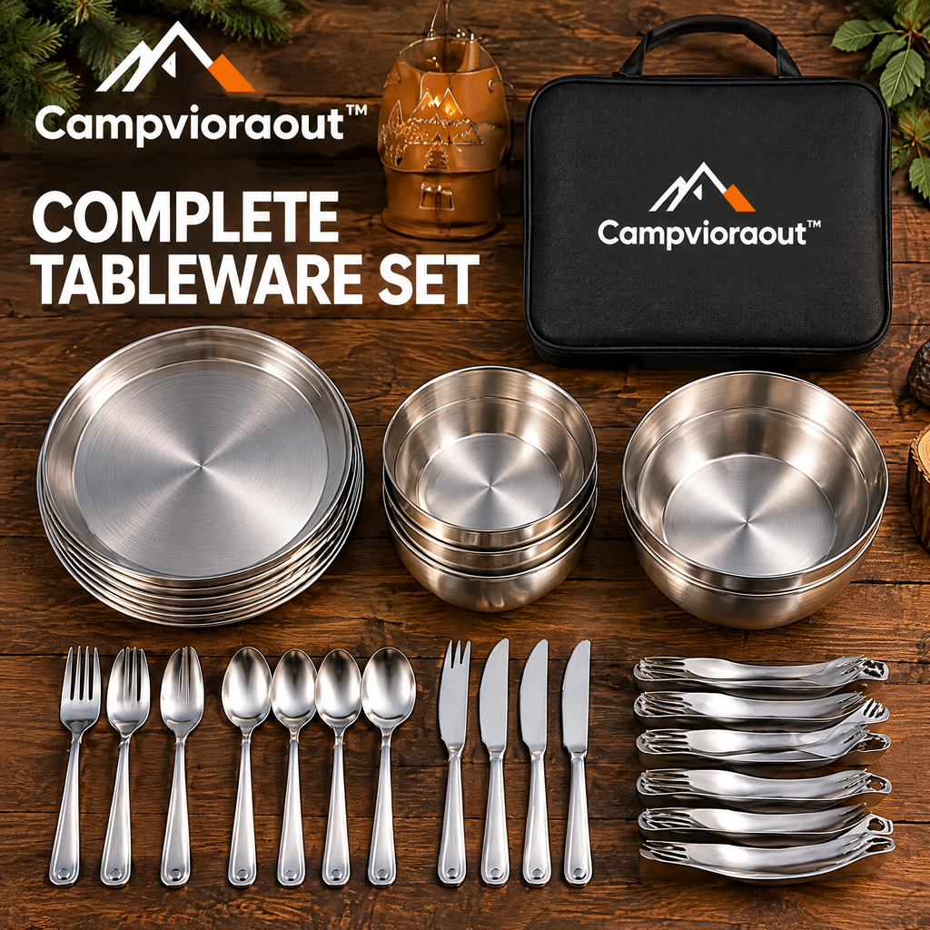 Campvioraout™ Outdoor Tableware Set