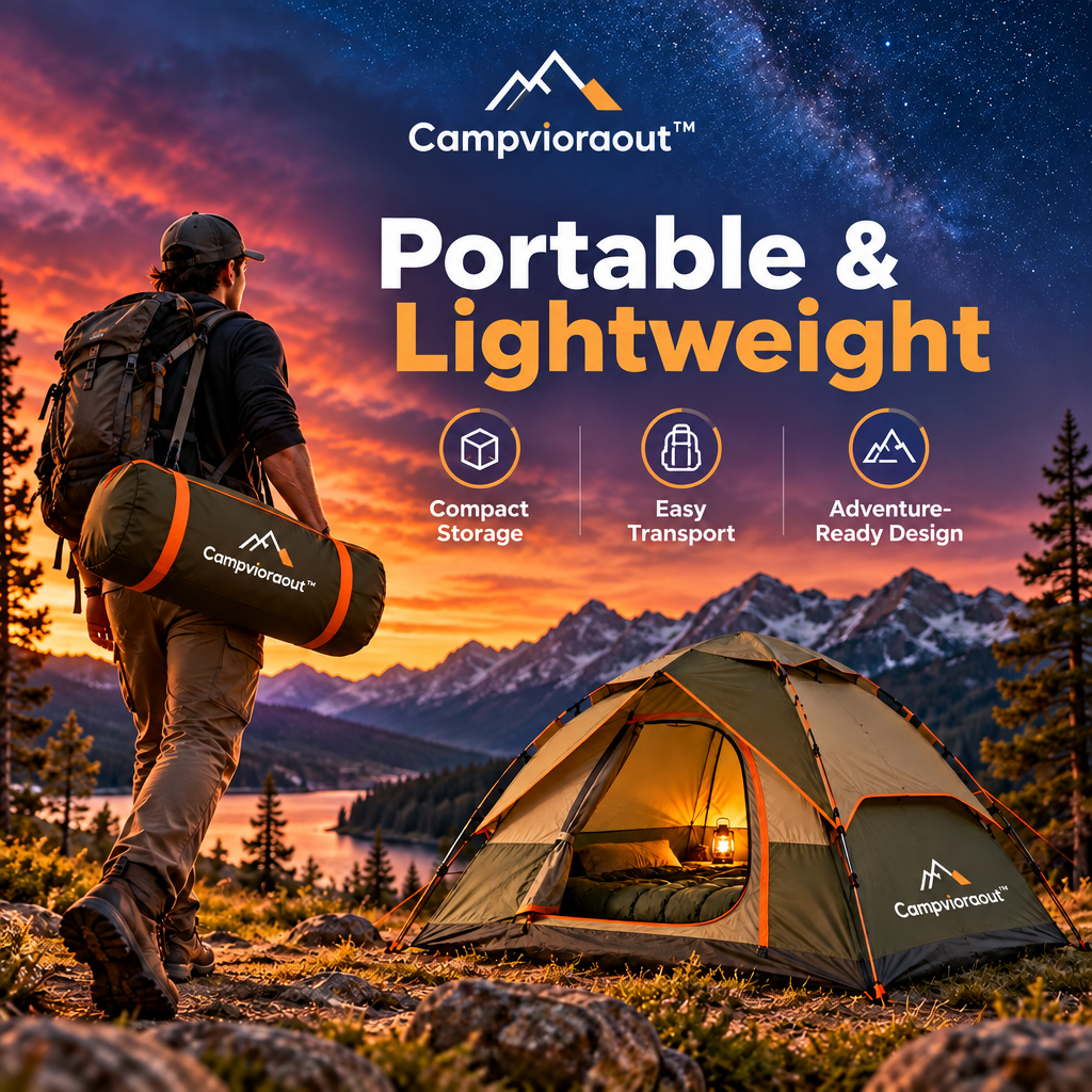Campvioraout™ Portable Camping Tent