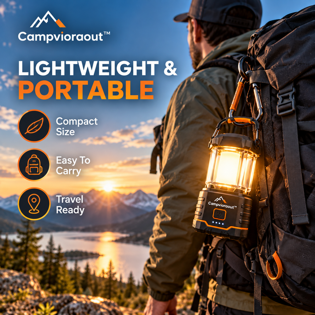 Campvioraout™ Rechargeable Camping Lantern
