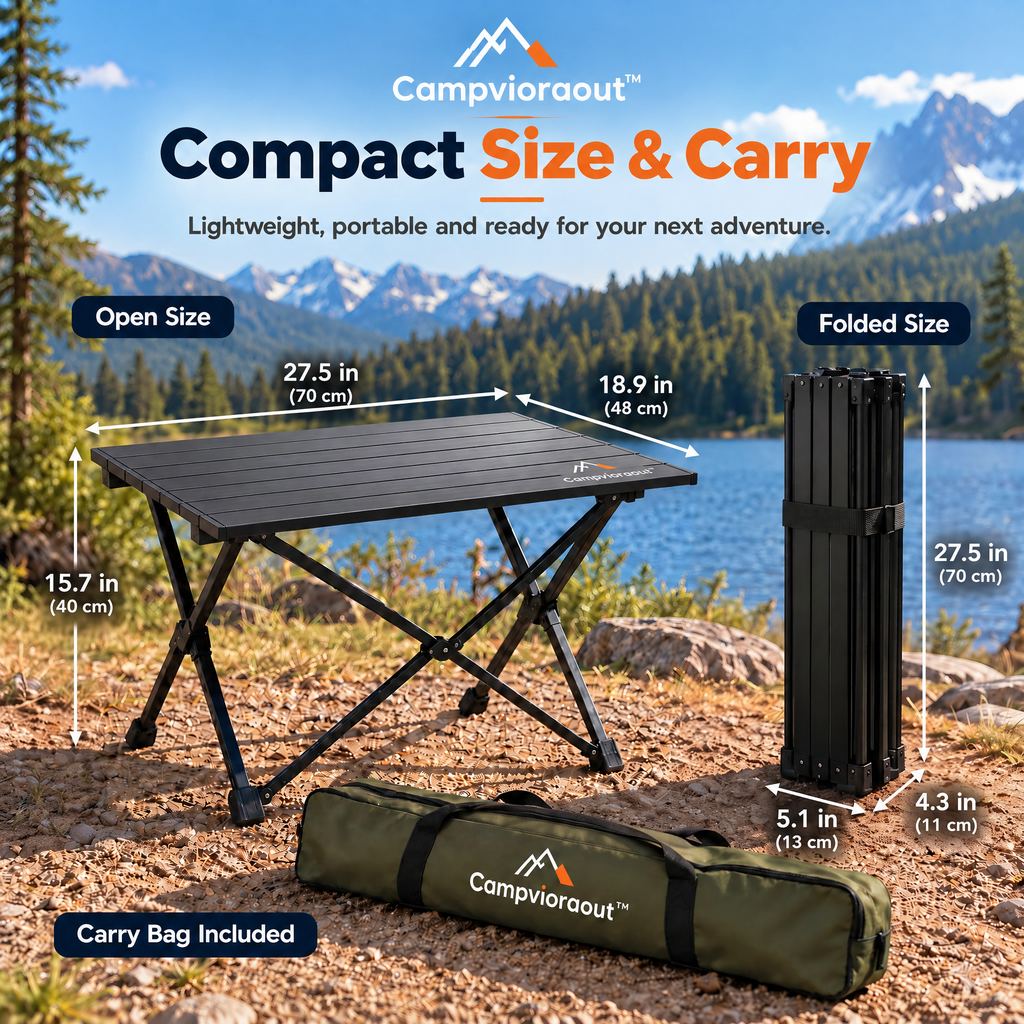 Campvioraout™ Portable Camping Table