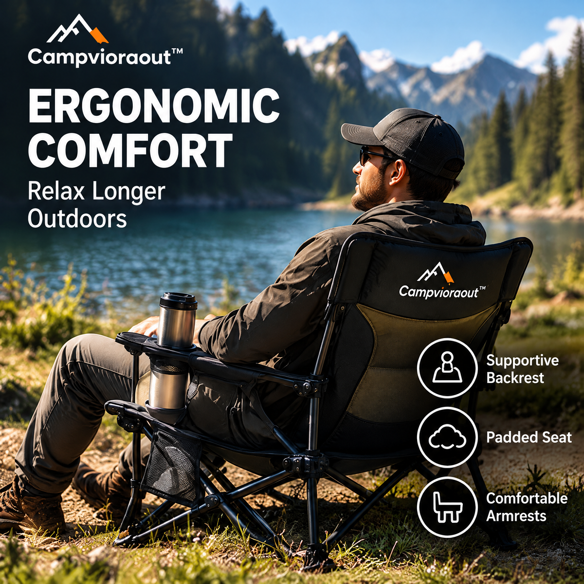 Campvioraout™ Foldable Camping Chair