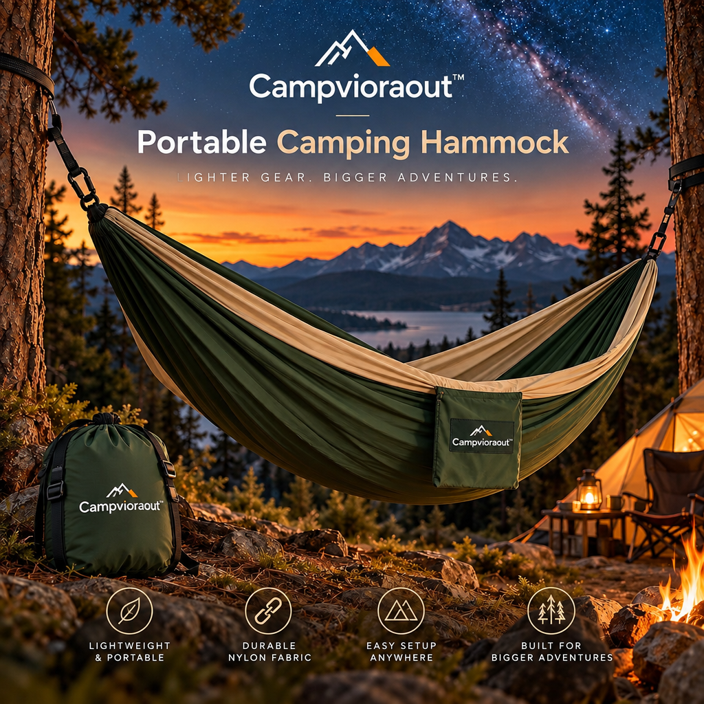 Campvioraout™ Portable Camping Hammock