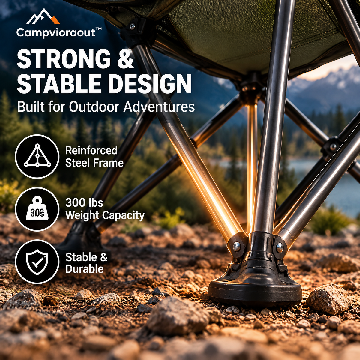 Campvioraout™ Foldable Camping Chair