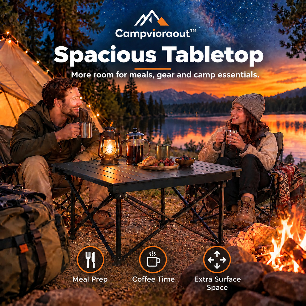 Campvioraout™ Portable Camping Table